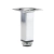 PE PARA MOVEIS QUADRADO 100MM CROMADO SOPRANO UN