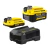 KIT BATERIAS 20V MAX 4AH E 2AH C/ CARREGADOR E BOLSA SCB224CK-BR STANLEY - comprar online