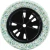 RODA C/ PNEU MACICO 3,25X8X1 POLEGADA LEVE FORCE