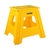BANQUETA PLASTICA DOBRAVEL 360MM AMARELO VONDER - comprar online