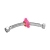 ENGATE FLEXIVEL FEMEA 60CM INOX MISTER