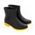BOTA DE PVC CANO CURTO PTO/AMA S/FORRO NUM:37 VONDER