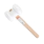 MARTELO BORRACHA 80MM BRANCO NOVE54 - comprar online