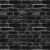 BRICK 7 015 | Vinilo decorativo para pared. Estilo ladrillo negro industrial - comprar online