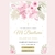 Invitacion Digital Personalizada Interactiva Inteligente Bautismo Flores Rosas - comprar online