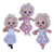 Roupa Sara Comilona Baby Alive Kit C/3 Vestidos 3 Calcinha na internet
