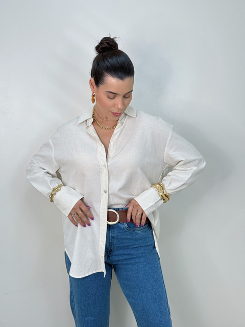 CAMISA JOAQUINA BEGE - comprar online