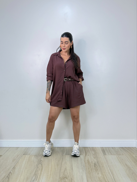 CONJUNTO PALOMA CAFÉ - comprar online