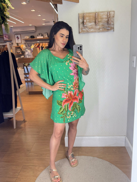 VESTIDO CURTO FARM FRUTA DE VERAO LOCALIZADO - comprar online