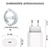 Carregador iPhone Turbo 20w para iPhone 8 Plus X Xr 11 12 13 13pro 14 Pro Max - comprar online