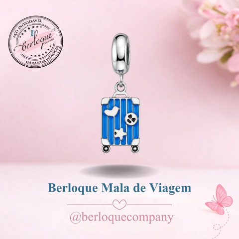 Berloque Mala de Viagem