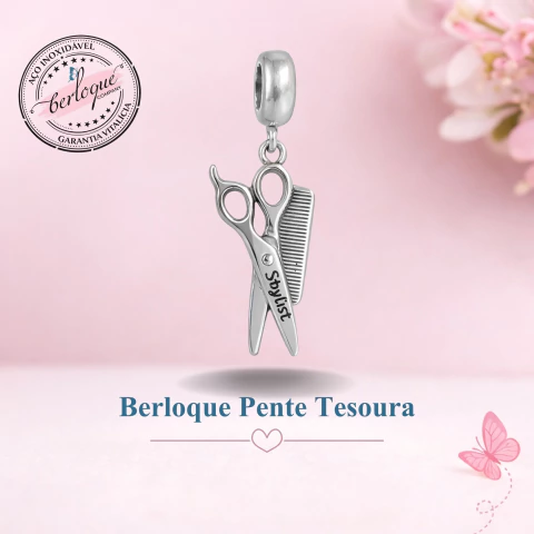 Berloque Pente Tesoura - comprar online