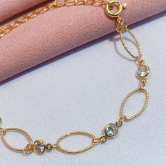 Pulseira Elos com Zircônia