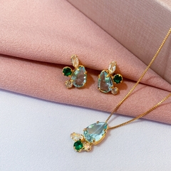 Conjunto Gota/Folhas Aqua