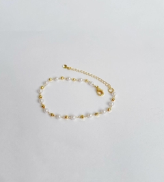 Pulseira Pérolas e Bolinhas