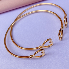 Bracelete Coração Liso