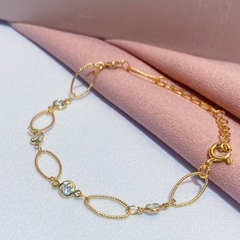 Pulseira Elos com Zircônia - comprar online