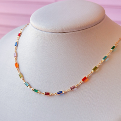 Colar Chocker Colorida - comprar online