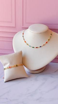 Imagem do Colar Chocker Colorida