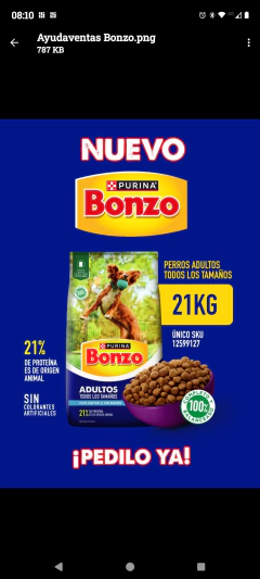 BONZO PERRO ADULTO X 21 KGS