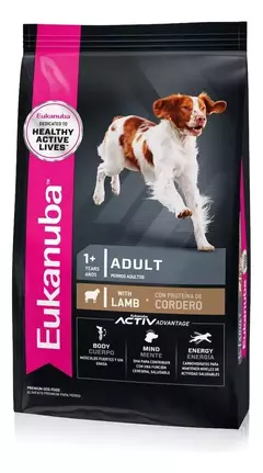 EUKANUBA ADULTO CORDERO X 15 KGS