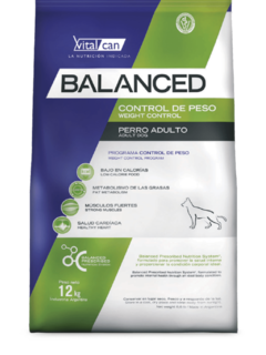 VITALCAN BALANCED CONTROL DE PESO X 3 KGS