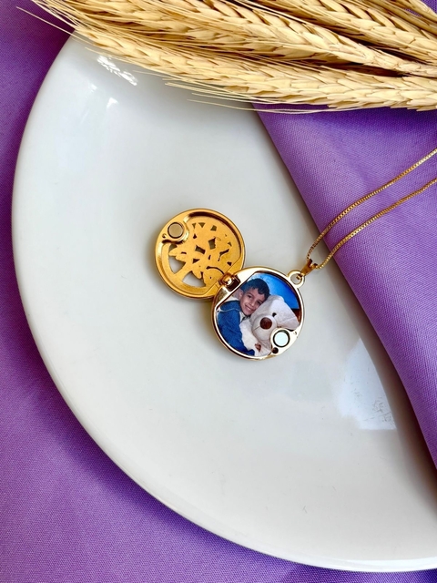 COLAR RELICÁRIO ÁRVORE DA VIDA - comprar online