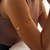 Brazalete alison dorado