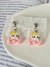 Brinco Hello Kitty Laço Amarelo - comprar online