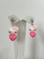 Brinco Hello Kitty com Coração