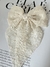 Laço Bolinhas Off White