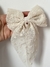 Laço Bolinhas Off White - comprar online