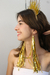 Brinco Fitas Dourado - comprar online