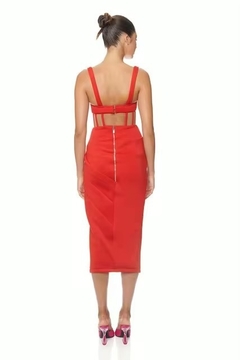 VESTIDO BANDAGE MIDI DRESS - comprar en línea