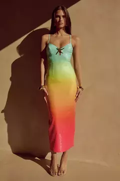 MIDI DRESS - MULTI - comprar en línea