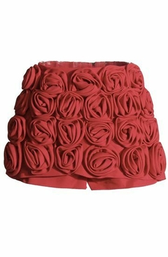 SHORT DE ROSAS VALENTNO