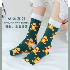 5 pares de calcetines navideños . en internet