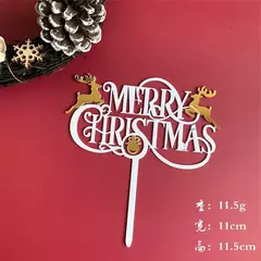 Decoraciones para tarta de Navidad - comprar en línea