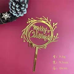 Decoraciones para tarta de Navidad - ingrid berman