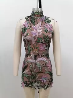 Mini vestido Star - ingrid berman