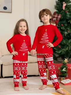 Pijamas navideñas para bebés, madre e hijo. - tienda en línea
