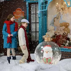 Bola de Navidad inflable gigante en internet