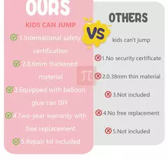 Casa de burbujas inflable para niños en internet