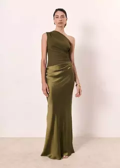 Maxivestido Sexy Satin - ingrid berman