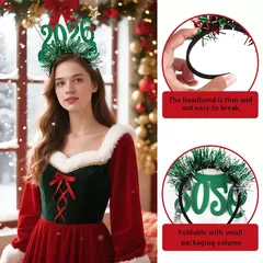 Diadema Navideña 2026 Ano Nuevo en internet