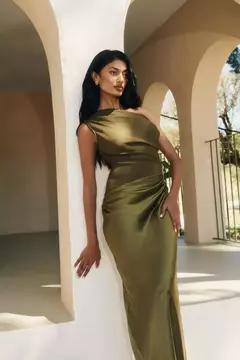 Maxivestido Sexy Satin