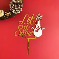Decoraciones para tarta de Navidad - ingrid berman