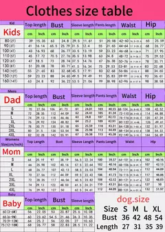 Nuevo conjunto de pijamas familiar - tienda en línea