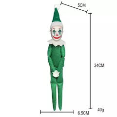 Imagen de Navidad /Halloween payaso elfo