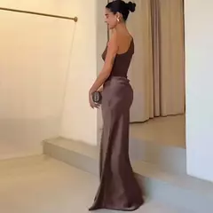 Maxivestido Sexy Satin